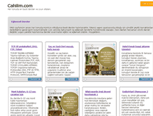 Tablet Screenshot of cahilim.com